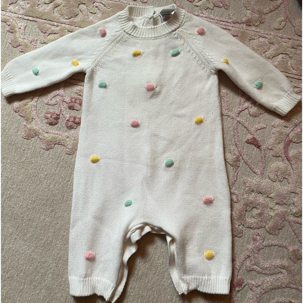Little Me sweater onsie 3 months.